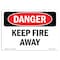 Signmission OSHA Danger Sign, 7" Height, Rigid Plastic, Keep Clear Of Magnet Magnetic Hazard Can, Landscape OS-DS-P-710-L-2521 - alternate 1